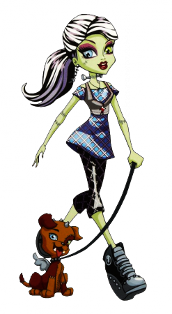 Фрэнки Штейн и ее питомец