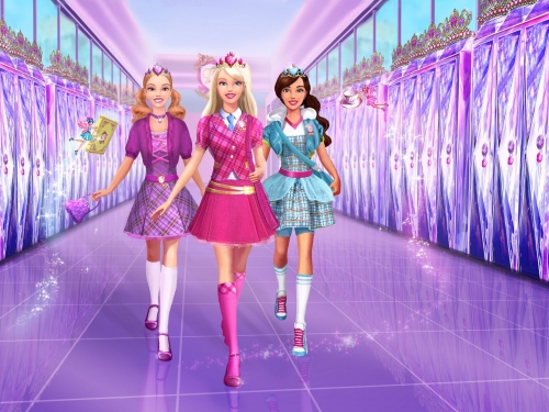 Барби школа принцесс