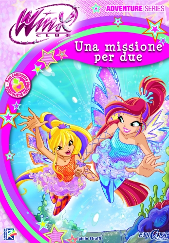 Блум и Стелла Сиреникс, обложка итальянской книги