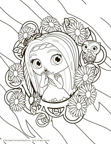 little charmers coloring pages - photo #28