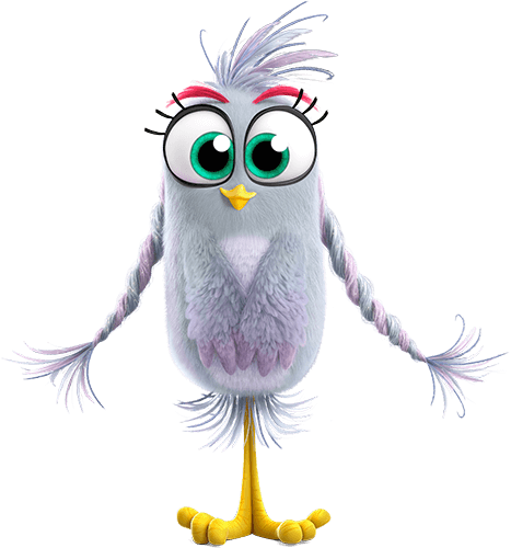 Angry Birds 2 в кино персонажи Сильвер сестра Чака