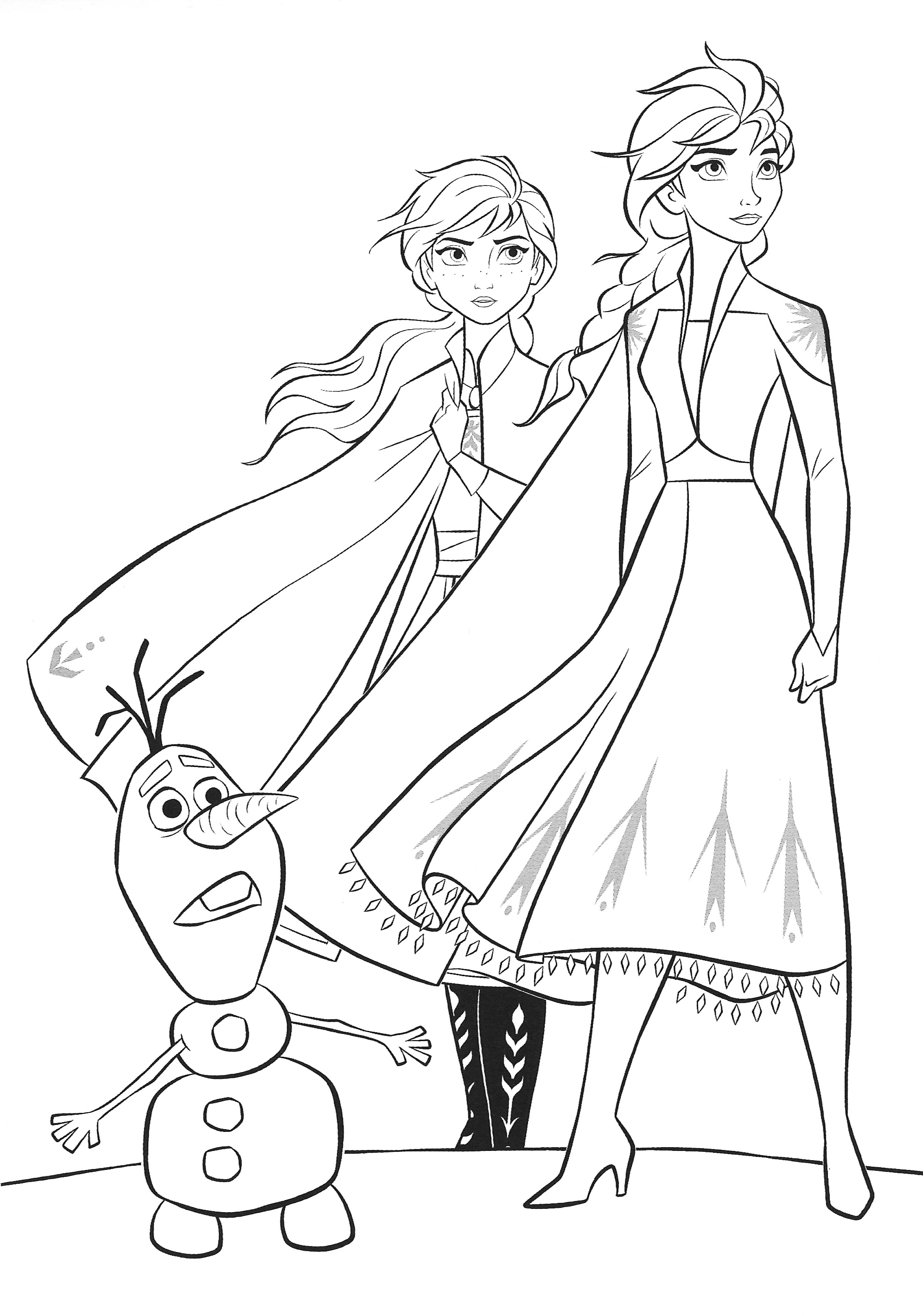 Raskraska Holodnoe Serdce 2 Elza Anna I Olaf Raskraski Holodnoe Serdce 2 Youloveit Ru