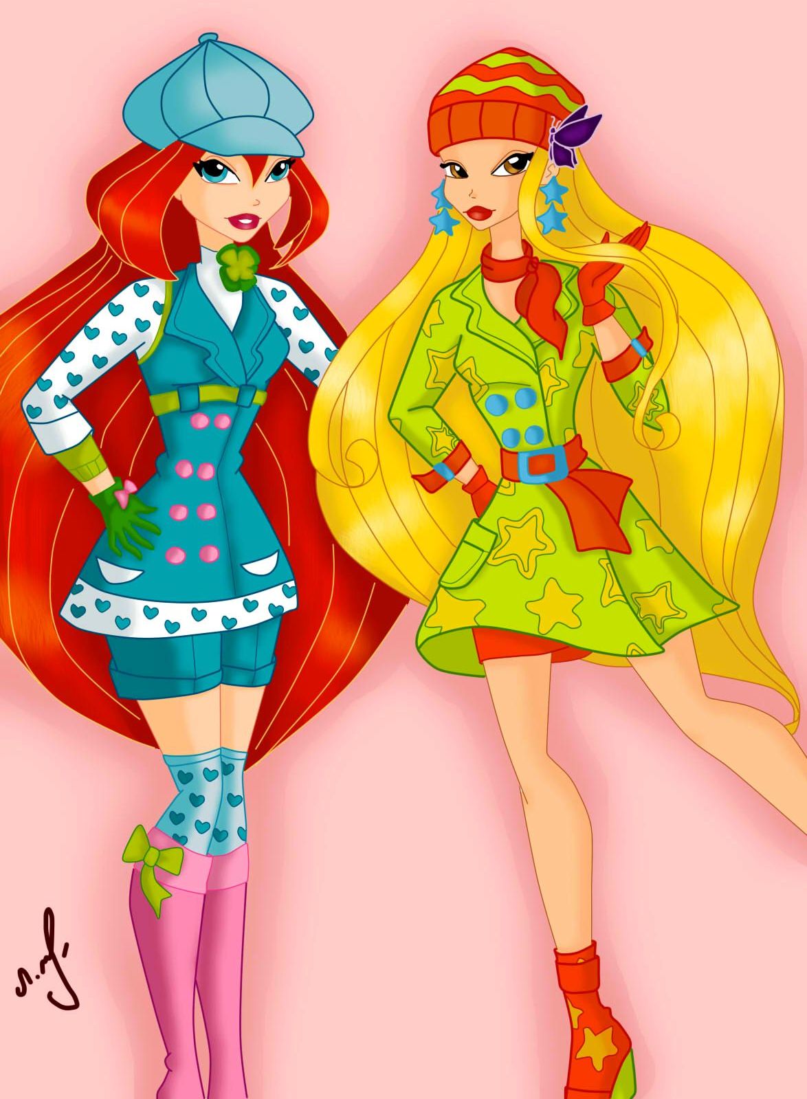 блум и стелла Винкс YouLoveIt.ru