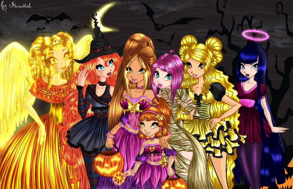 Внкс хэллоуин Винкс YouLoveIt.ru