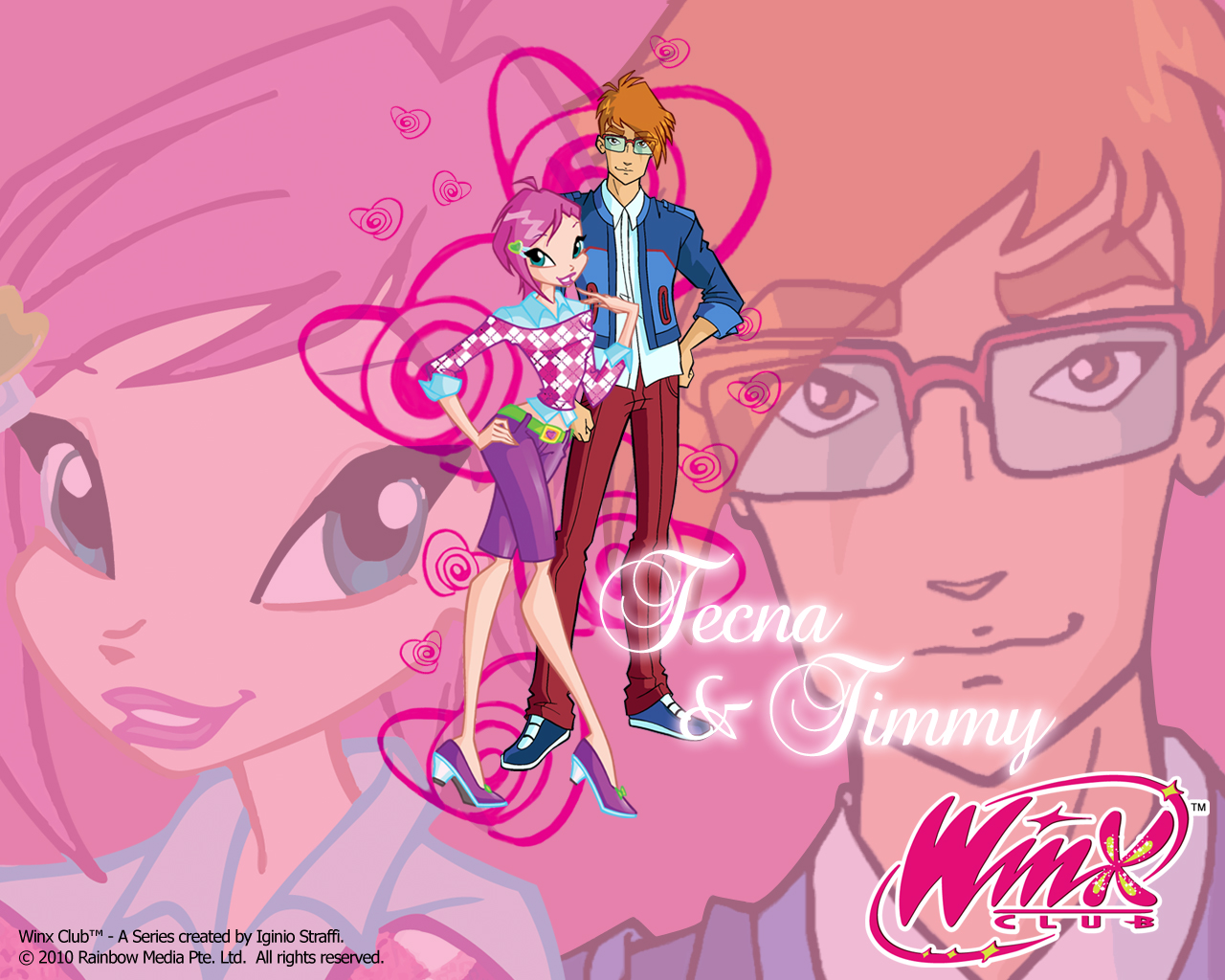 Текна и Тимми обои 4 сезон Винкс Пары YouLoveIt.ru