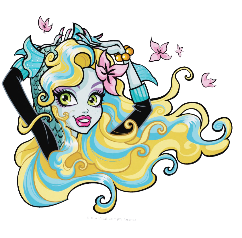 face portrait of lagoona blue coloring pages - photo #38