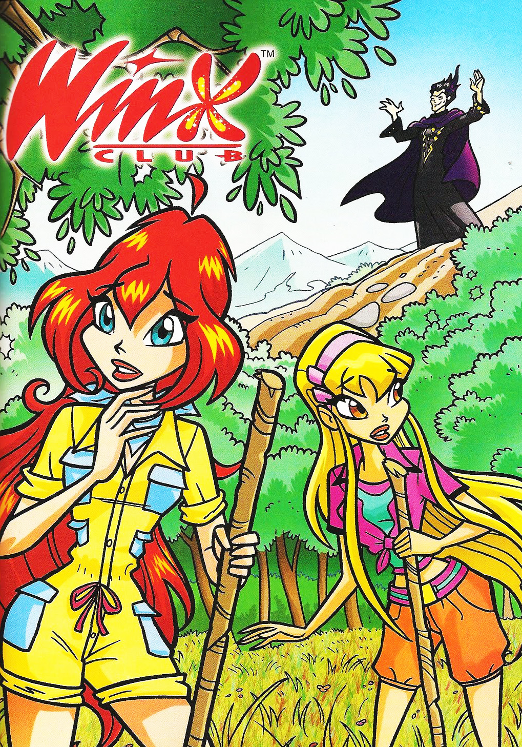 Блум и Стелла, в нарядах для путешествий по 4 сезону