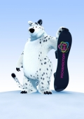 Медведь во время олимпиады в Сочи
