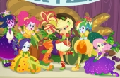 Девочки из Эквестрии в ягодно, овощных нарядах
