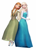 Анна и Эльза - две сестры