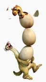 Ленивец Сид и яйца динозавра
