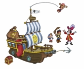 Джейк и пираты Нетландии, корабль 