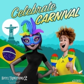 Монстры на каникулах и бразильский карнавал