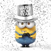 Миньон и поздравление с Новым Годом