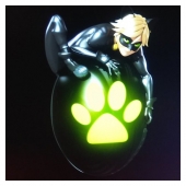 Леди Баг и Супер-Кот классная картинка с Супер Котом и его символом