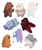 Медведи We Bare Bears