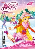 Обложка журнала Школы Волшебниц Винкс, с волшебницами в зимних нарядах из 5го сезона