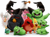 Angry Birds в кино картинка с главными героями