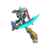 Вольтрон Легендарный защитник - робот с мечом