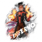 Marvel Rising официальный арт Инферно