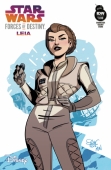 Звёздные Войны: Силы Судьбы арт обложка с принцессой Леей