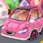 Игра для девочек: декор маленькой машины