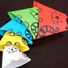 Поделки: Кошки матрешки из бумаги