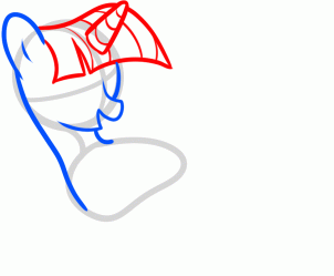 Как нарисовать пони Искору (Твайлайт) с крыльями