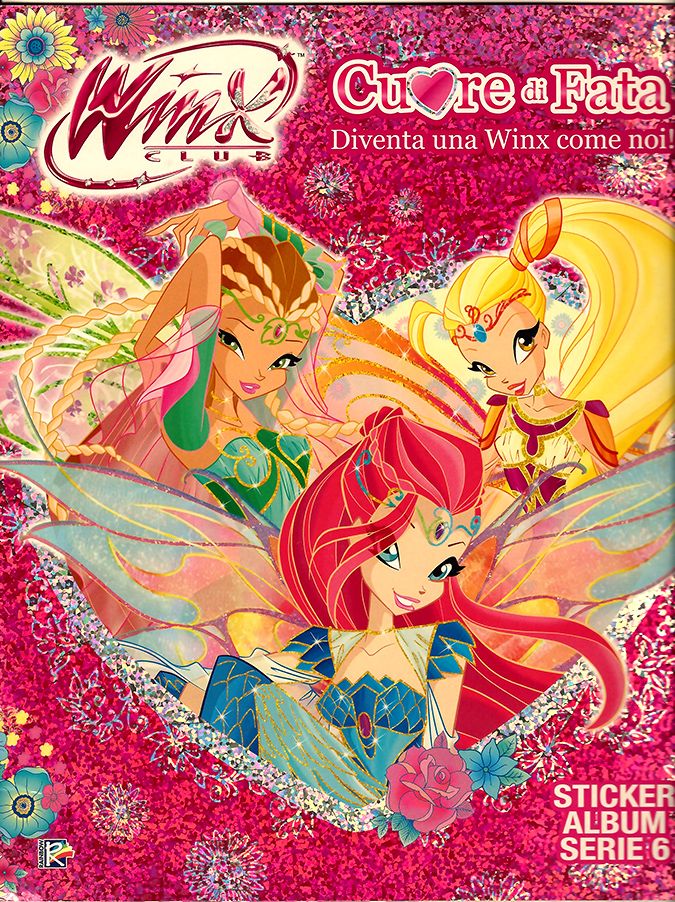 Обзор журнала для наклеек Винкс по 6 сезону: Winx Cuore di Fata