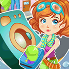 Игра для девочек: Стирка в стиральной машинке