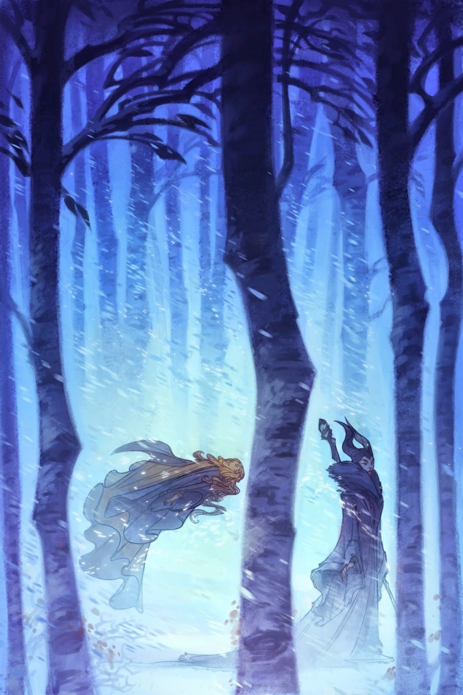 Малефисента: Концепт арты и картинки для книги "The Curse of Maleficent"