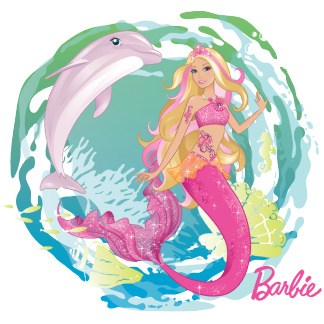 Барби Русалка: Коллекция мини картинок