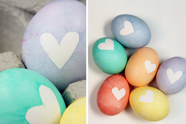 Поделки: Красивый способ покраски пасхальных яиц