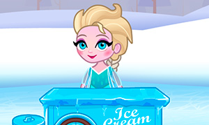 Игра Холодное Сердце: Эльза - продавец мороженого