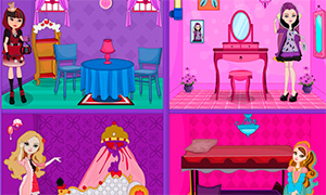 Игра для девочек: Кукольный домик Эвер Афтер Хай