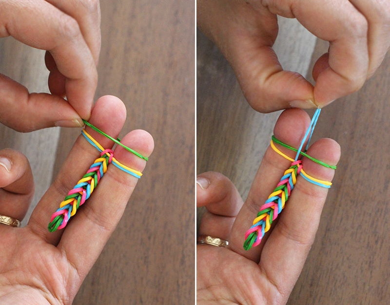 Как делать браслеты из резинок видео