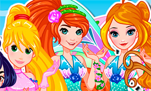 Игра для девочек: Винкс и Дисней принцессы