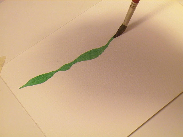 Рисуем красками: Способы рисовать линии