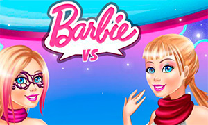 Игра для девочек: Барби супер героиня или принцесса