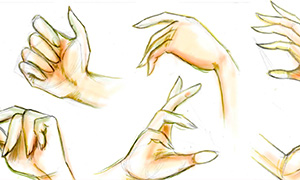 Как рисовать руки: Видео с примерами рисунков