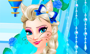 Игра Холодное Сердце: Эльза королева кошек