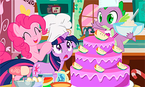 Игра Дружба это Чудо: Пони готовят Торт