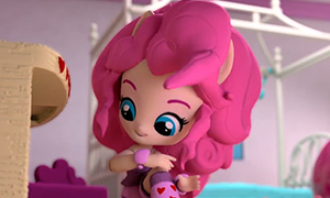 Девушки Эквестрии игрушки Minis: Промо ролик с Пинки Пай