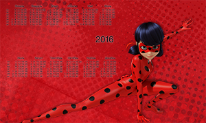 Леди Баг и Супер-Кот: Календарь на 2016 год