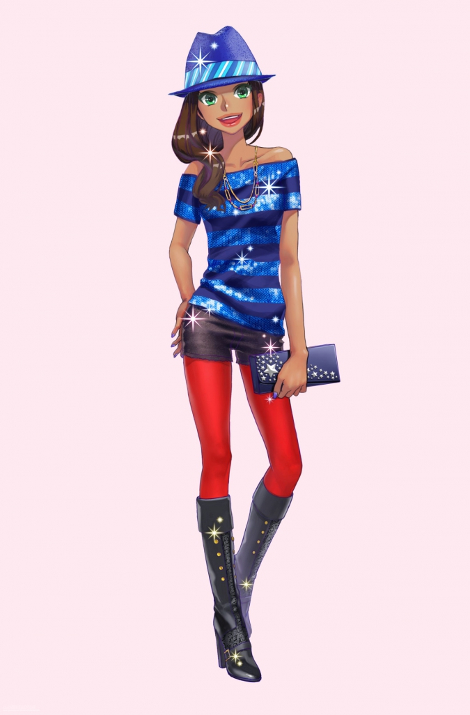 Девочки в модных нарядах: Из игры New Style Boutique 2 – Fashion Forward