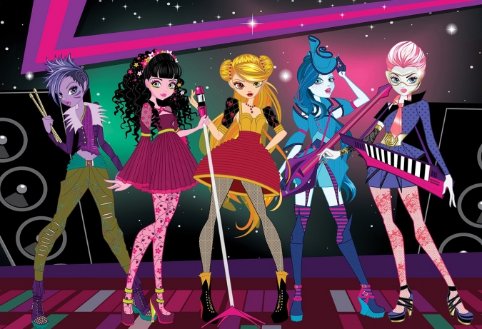 SpacePop - Новый мультсериал с музыкальными принцессами