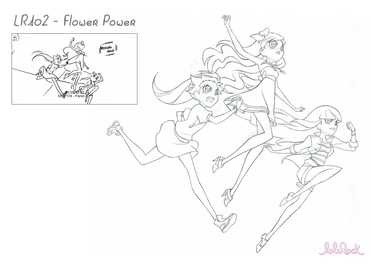 Lolirock Iris Transformation Coloring Pages Sketch ...