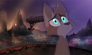 Анимированный клип на песню Silhouette Owl City
