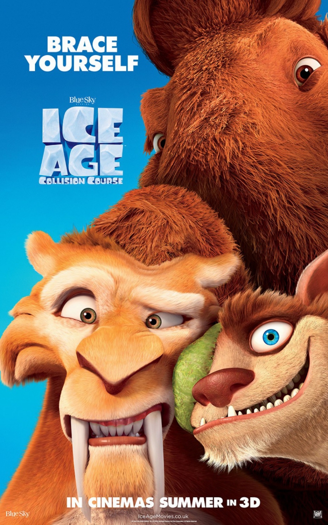 Ледниковый период 5: Новые плакаты с главными героями
