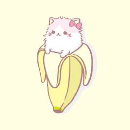 Няшный кот Бананя